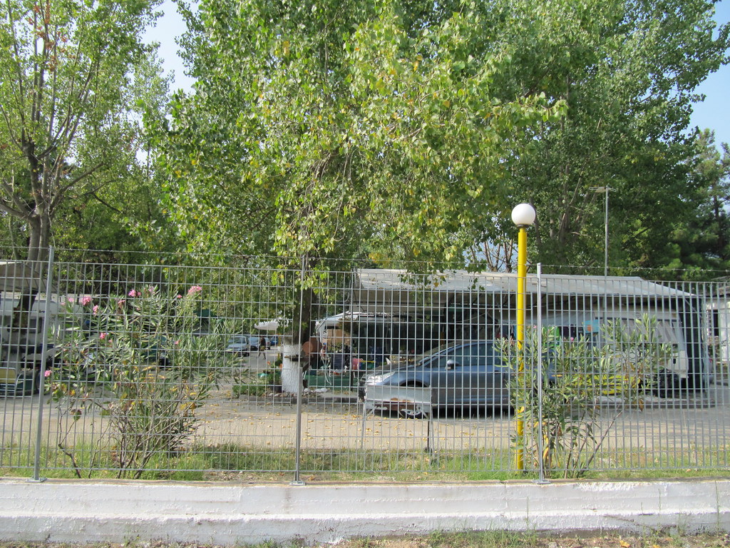 Golden Beach Campsite Golden Beach, Thassos, Greece. There… Flickr