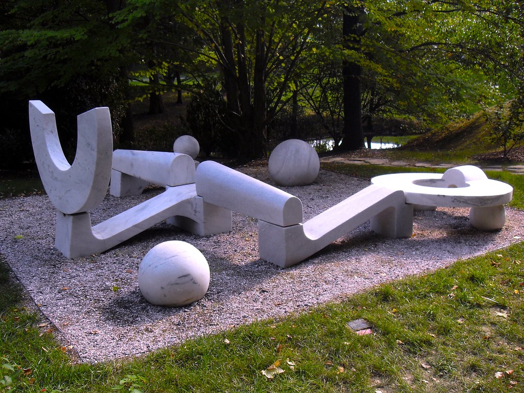 Horace Farlowe 1996 CIRCULAR REST Grounds For Sculpture Ne… Flickr