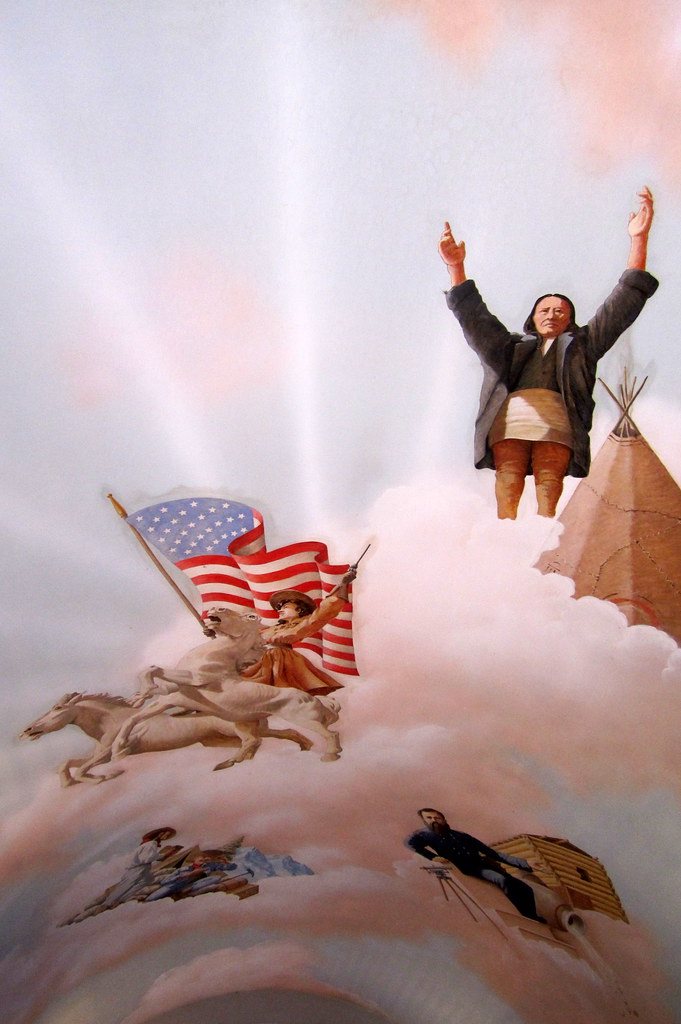 Denver LoDo Larimer Square Kettle Arcade ceiling a photo on