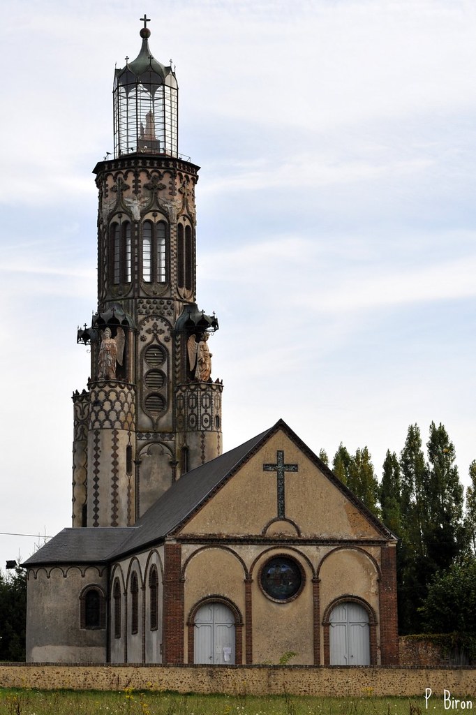 Eglise NotreDame de la Salette à Malétable Orne Basse… Flickr