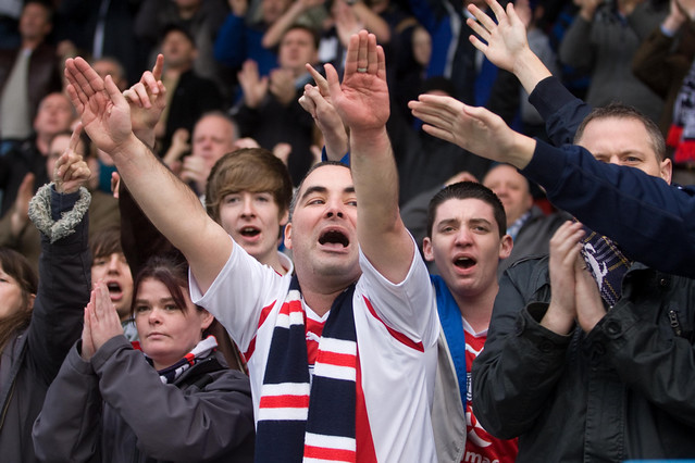 Stirling Albion v Dundee Standing ovation for Dundee at fu… Flickr