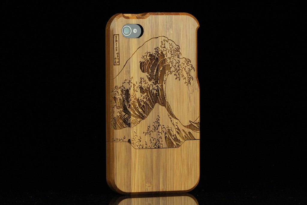 custom bamboo iphone 4 case Grovemade Flickr