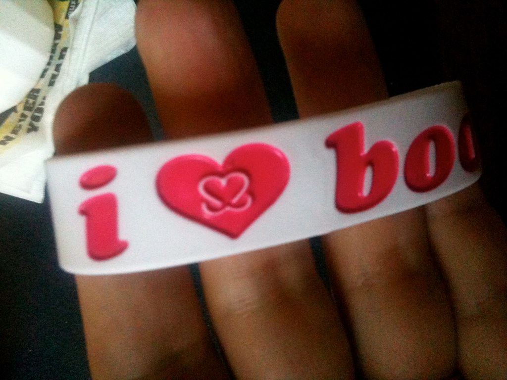 I Love Boobies Photos of I Love Boobies bracelets Licensed… Flickr