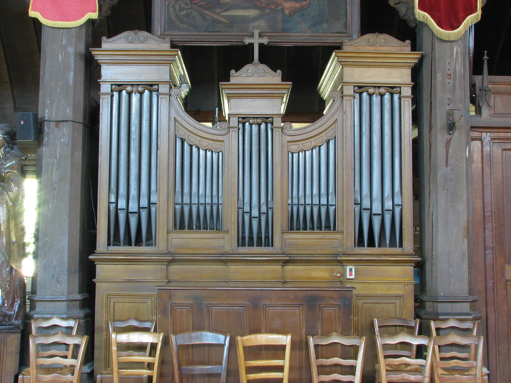 Honfleur SainteCatherine organ pierremarteau5 Flickr