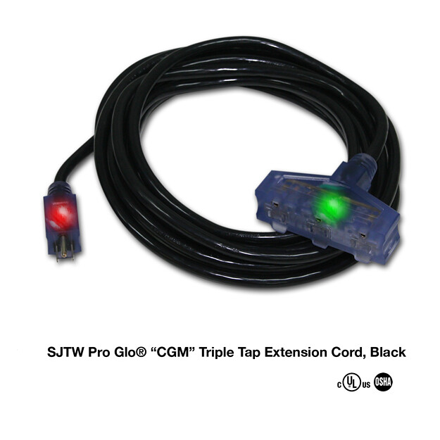 Pro Glo 3Way Extension Cord, Black Exclusive Pro Glo® ext… Flickr
