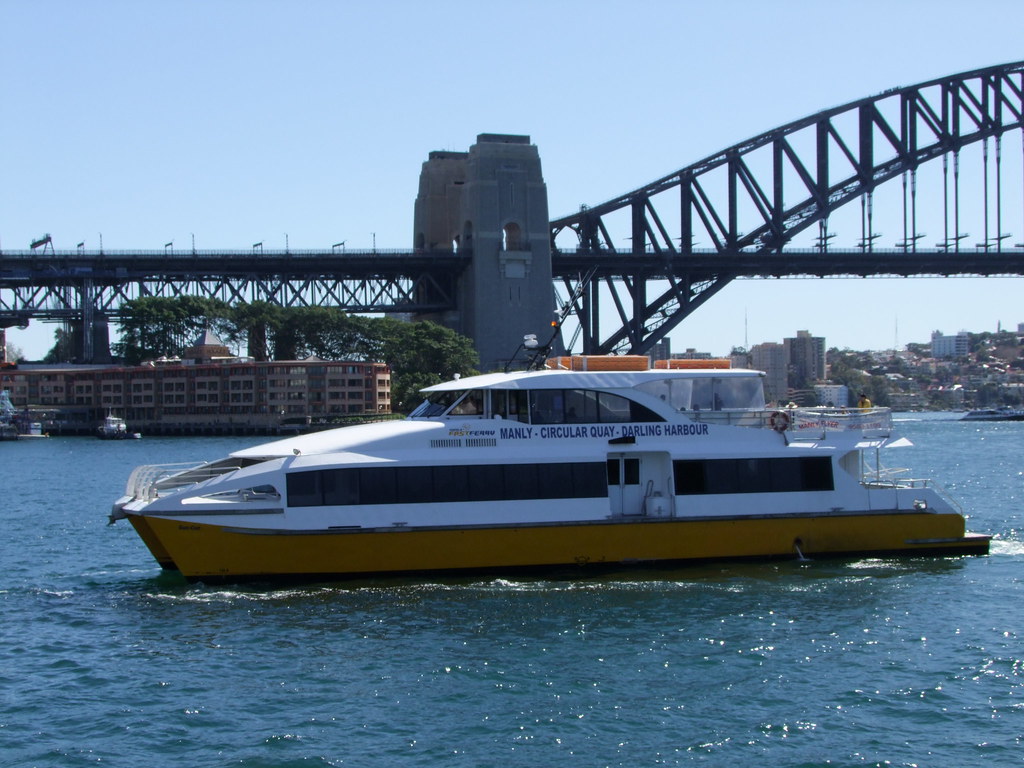 Sun Cat Manly Circular Quay Fast Ferry Service Jun Yu Marquez