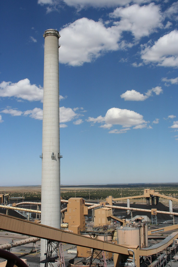 Smokestack and Coal Piles Springerville Power Plant. Sprin… Flickr