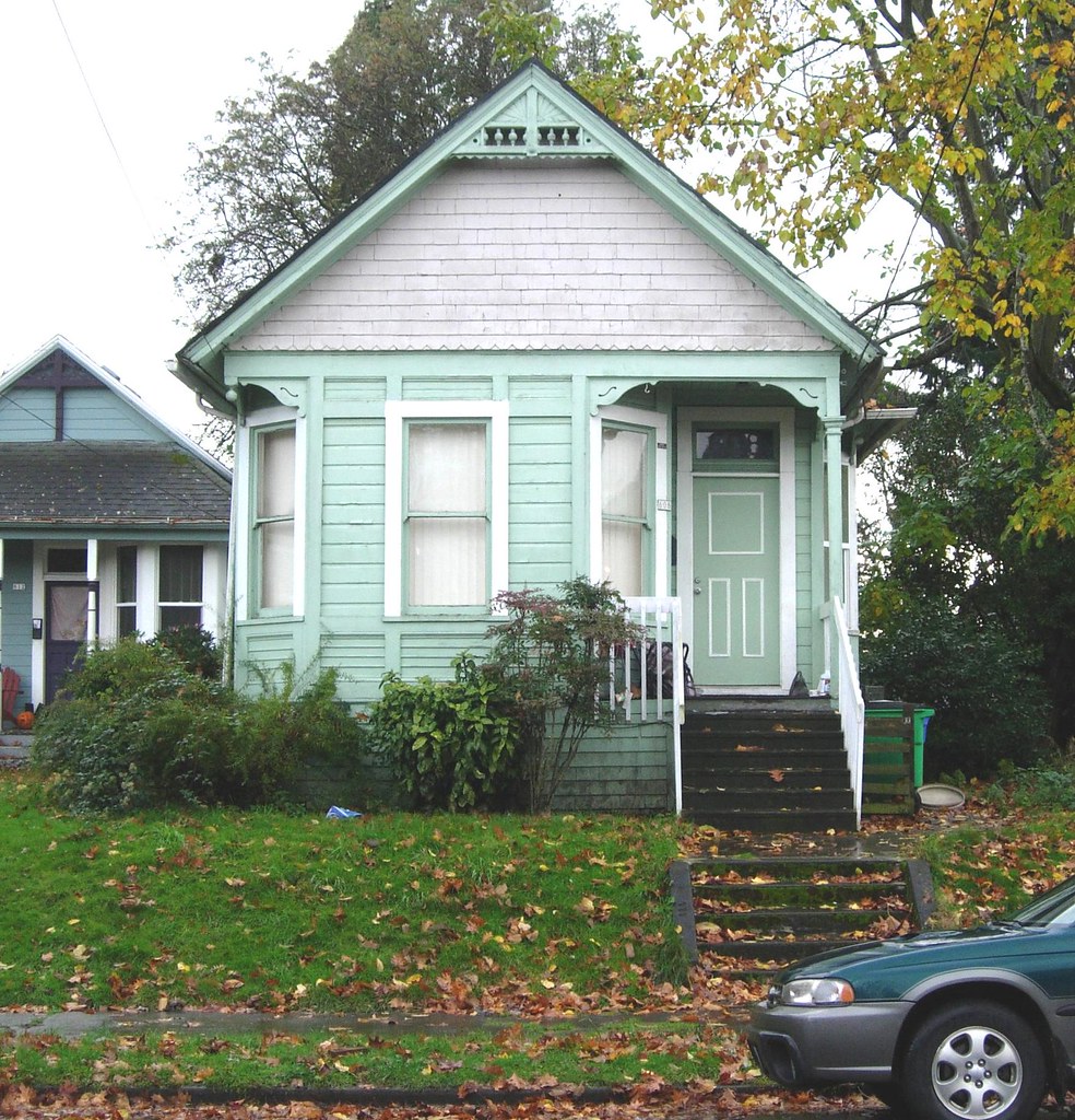 Minty Green House 95 Photograph by David Chelsea Flickr