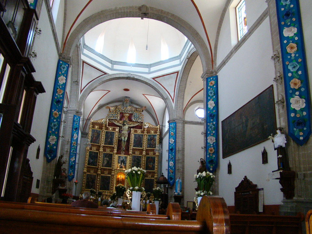 Tacuba / Iglesia San Gabriel Main Altar ramalama_22 Flickr