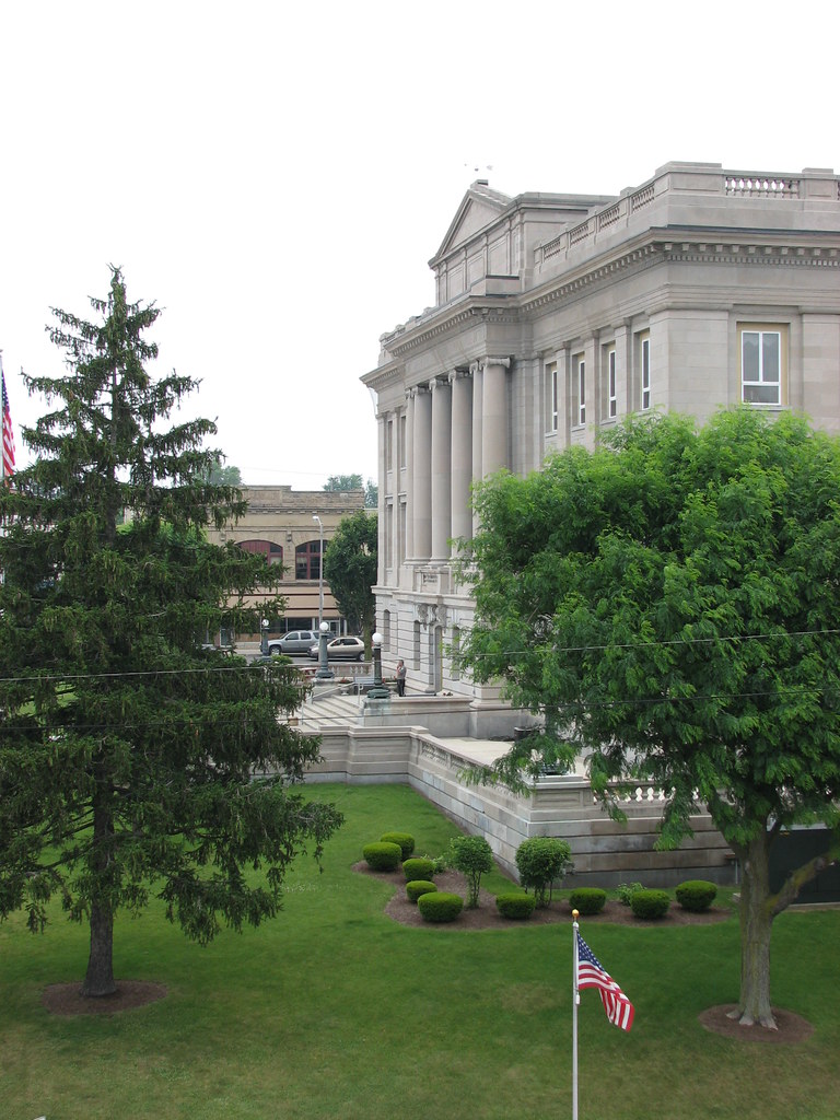 Hardin County Ohio Courthouse West side view in Kenton, Oh… Flickr