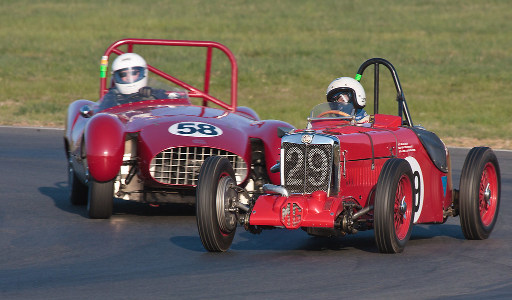 John Payne 1933/39 MG J2 Special Historic car racing, Wake… Flickr