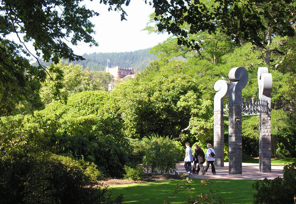 Dunedin Botanical Gardens entrance Dunedin NZ Flickr