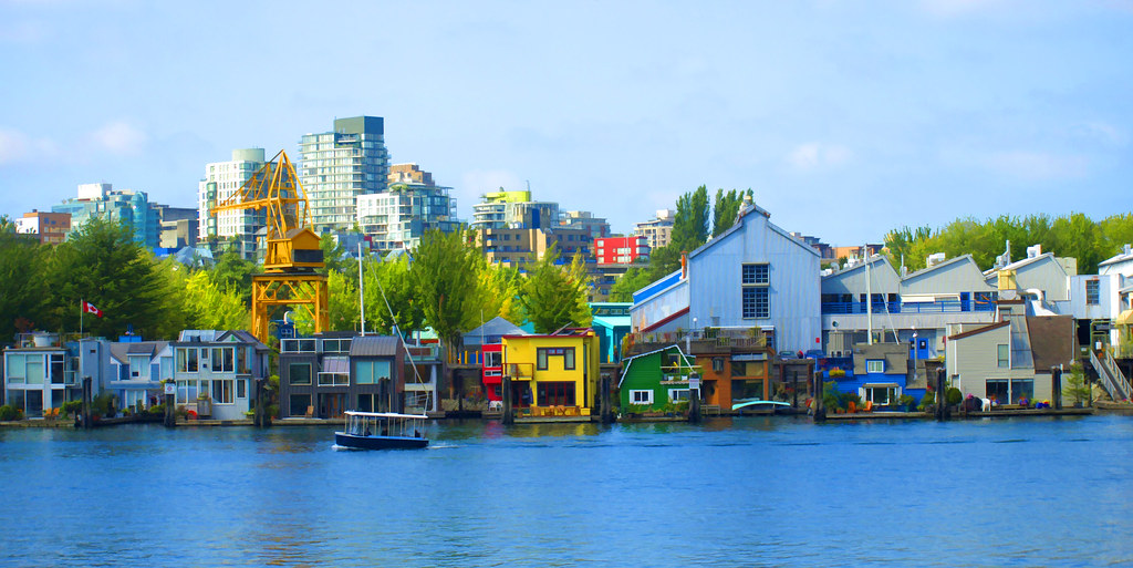 Granville Island Houseboats a photo on Flickriver