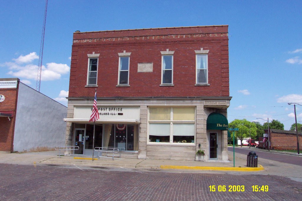 Oakland Illinois Post Office 61943 Raymond Cunningham Flickr