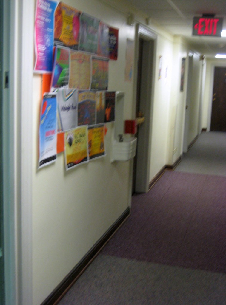 dorm notice board brian Flickr