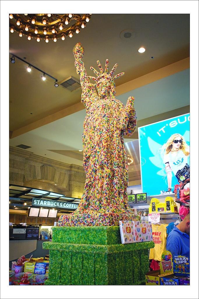 Sweet Liberty Lady Liberty made from Jelly Bellies!! mmmmm… Flickr