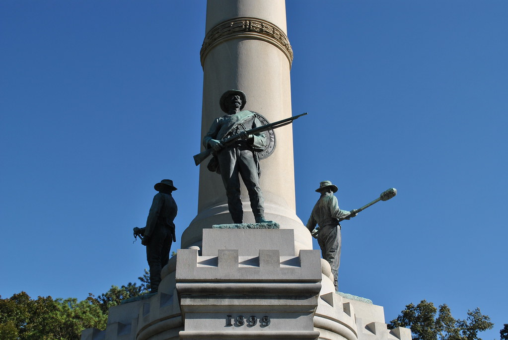 Monument (Detail) Though all of the Confederate at… Flickr