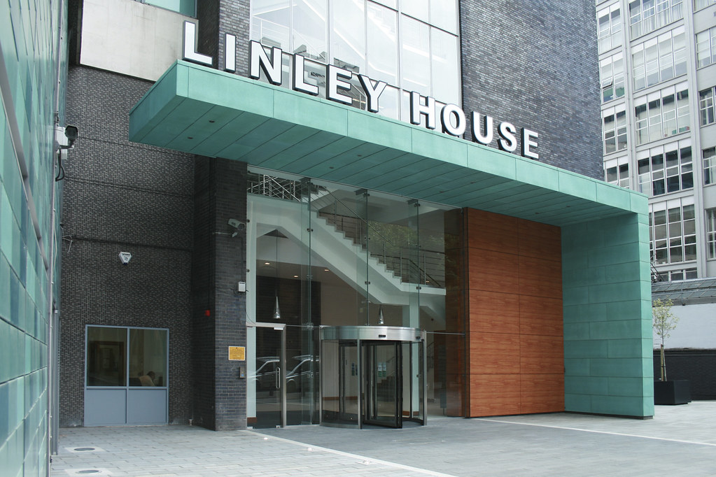 Linley House Entrance, Manchester Linley House refurbished… Flickr