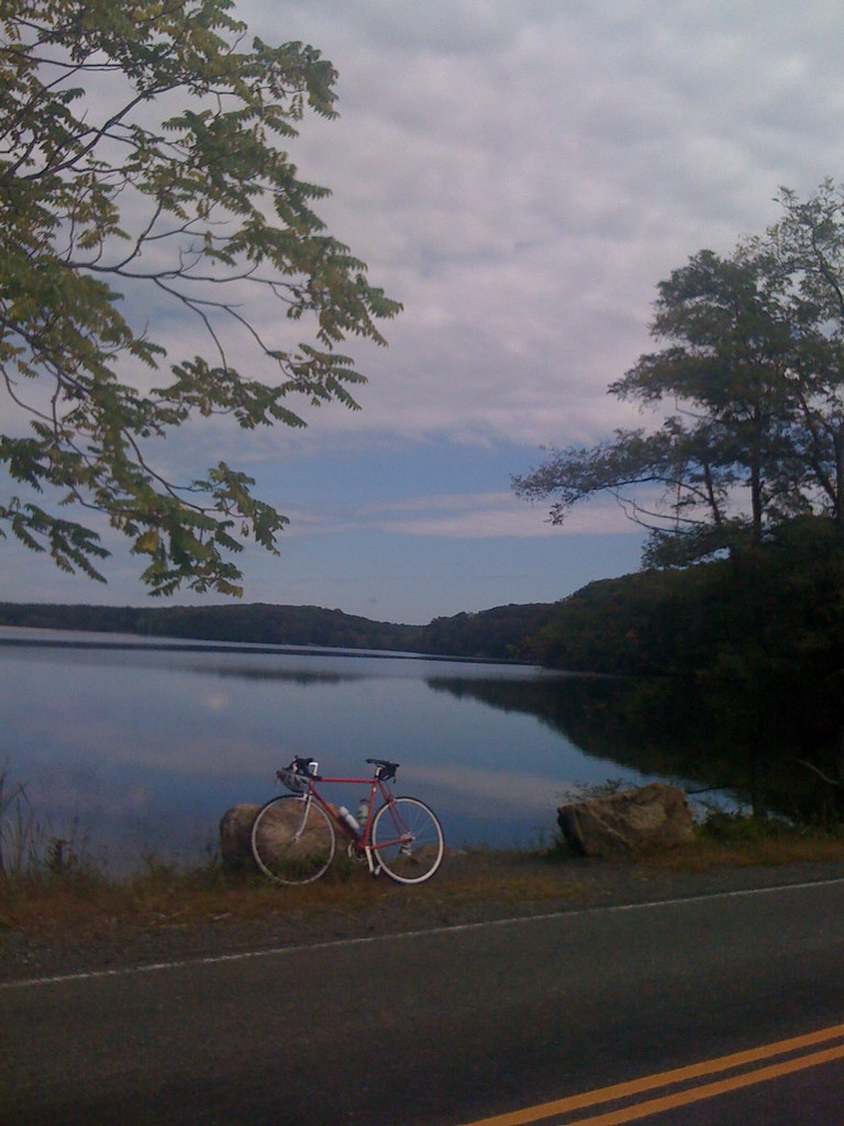Lake Welch from top of gate hill rd! whew! erikschryver Flickr