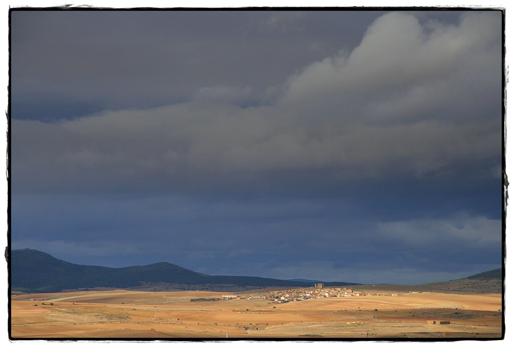 Muro de Ágreda.Soria. Vista de Muro de Ágreda desde Ólvega… Flickr