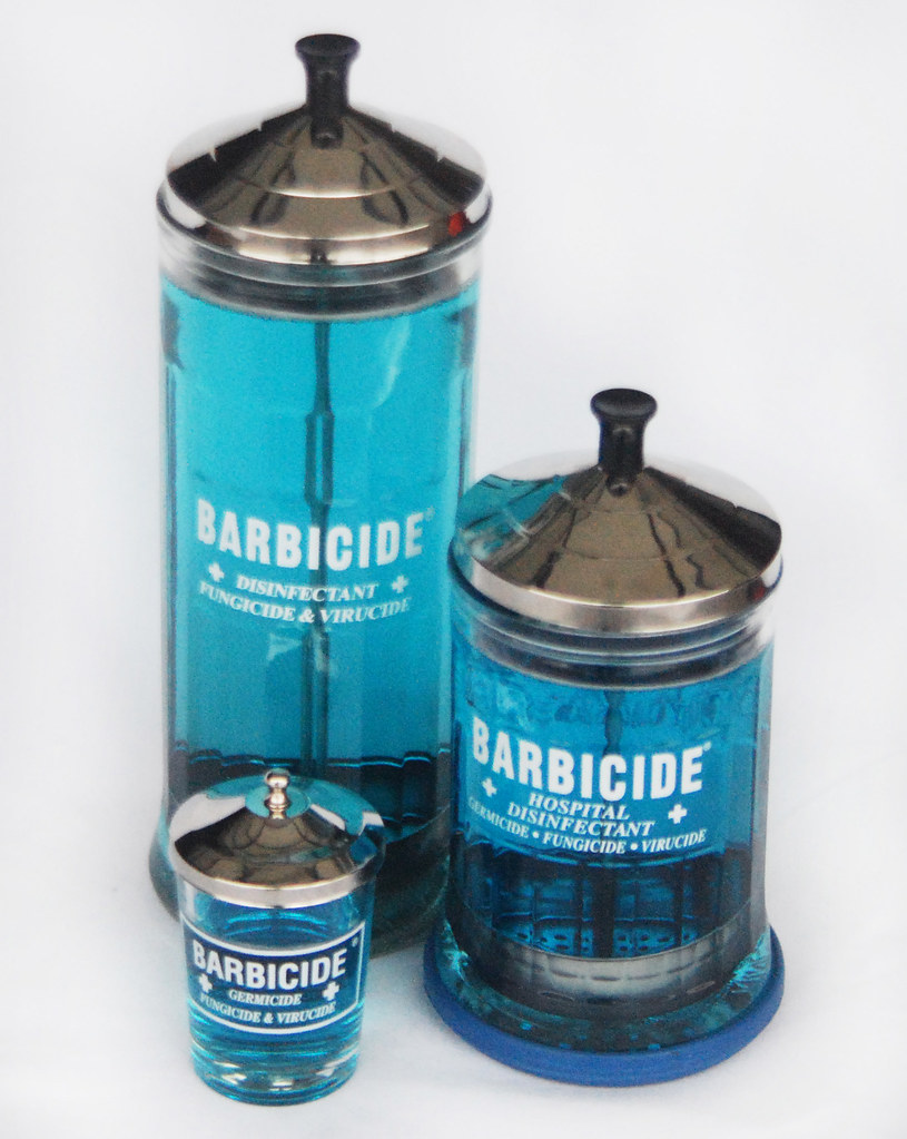 Barbicide Jars Barbicide King Research Flickr