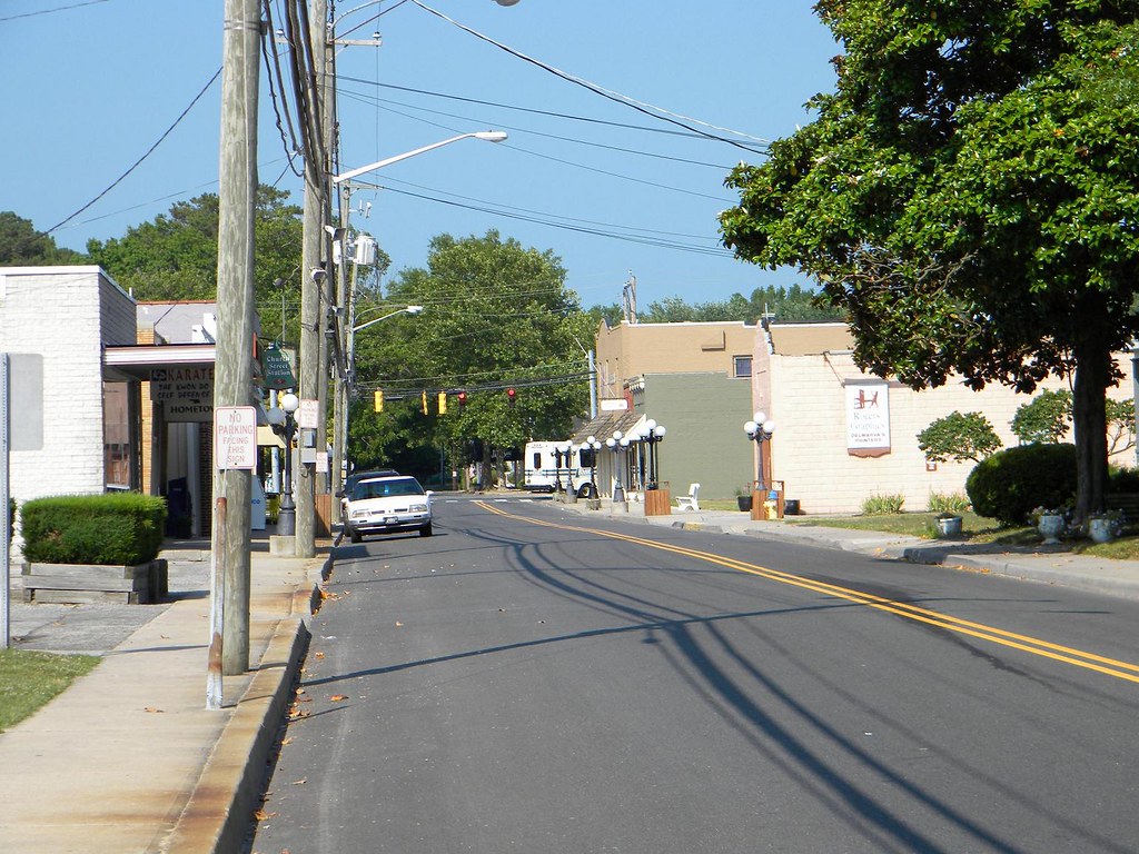 Selbyville, Delaware Whats left of the "downtown" area. Lee Cannon Flickr