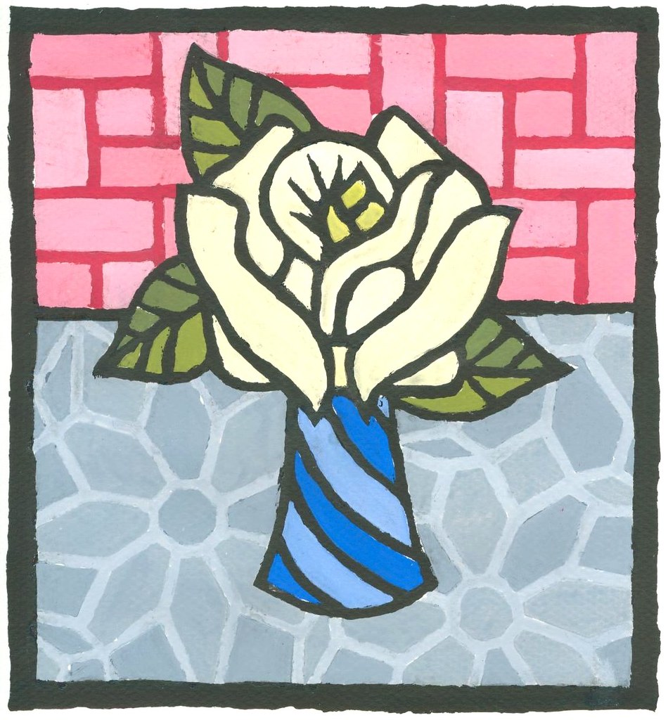 When The White Rose Blooms Again... A new Kappazuri to com… Flickr