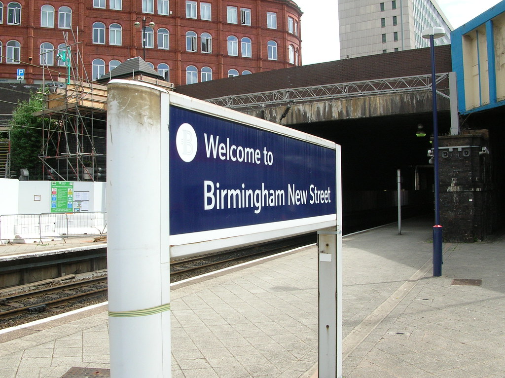 Birmingham New St station sign 06.07.2010 rochford100 Flickr