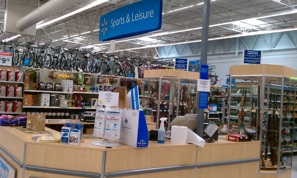 WalMart Kimball, Tennessee Sporting Goods Counter Flickr