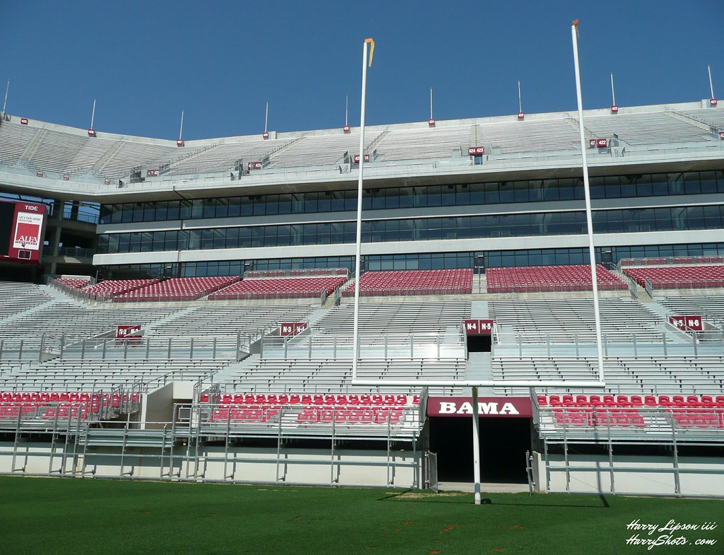 North End Zone at BryantDenny Stadium Alabama Crimson Ti… Flickr