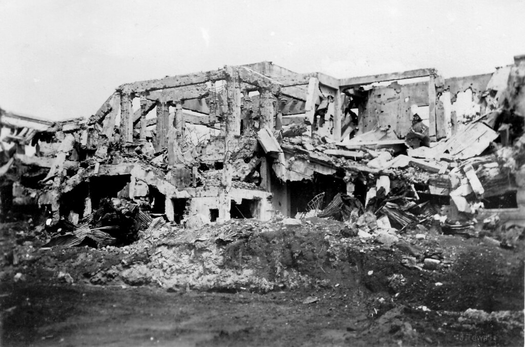 War torn Manila Police Headquarters, Isaac Peral cor. San … Flickr