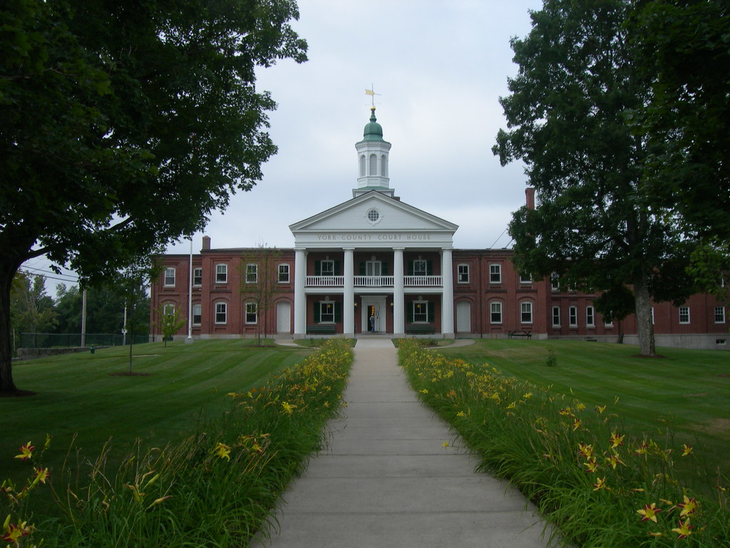 York County Courthouse Alfred, Maine Originally constructe… Flickr