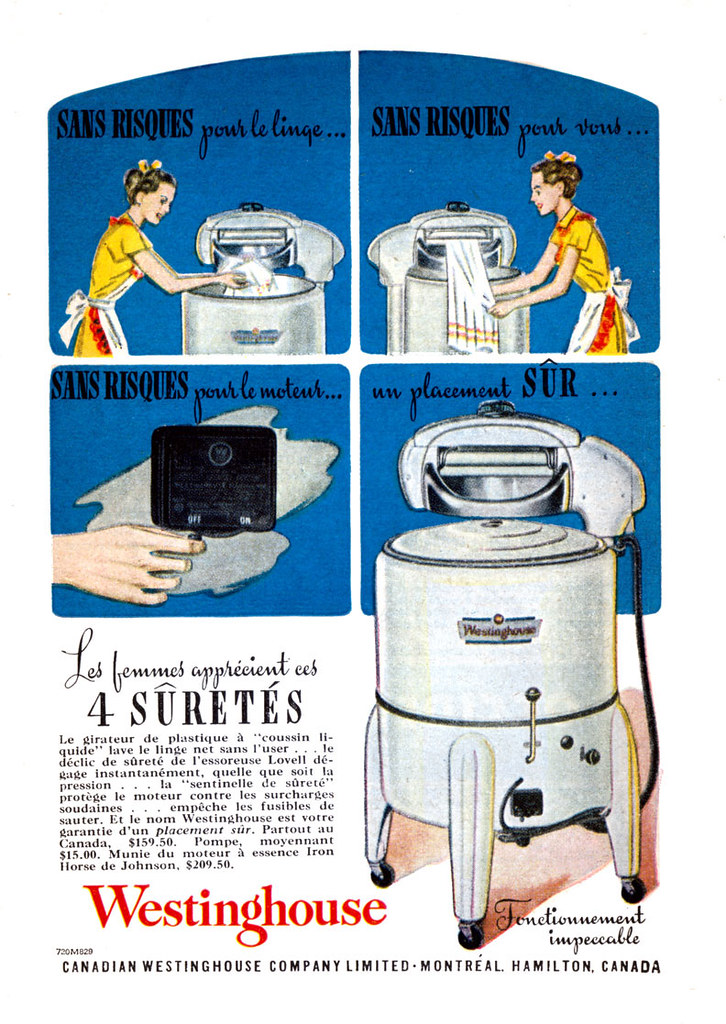 Westinghouse Washing Machine (1948) Denis Goulet Flickr