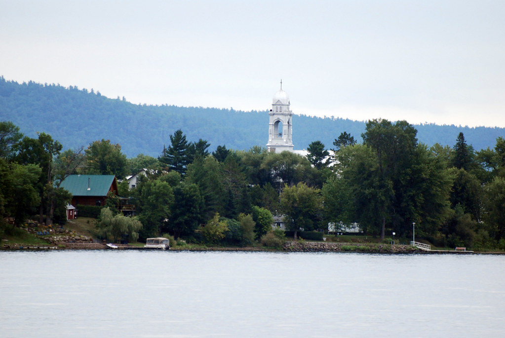 Church Spire In Fassett, QC Shawn Nystrand Flickr