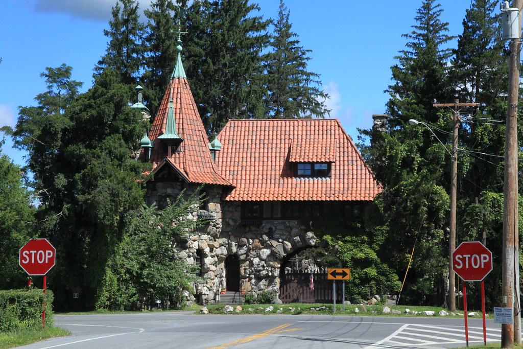 The Gatehouse at Timothy Leary's old estate. Millbrook, NY… Flickr