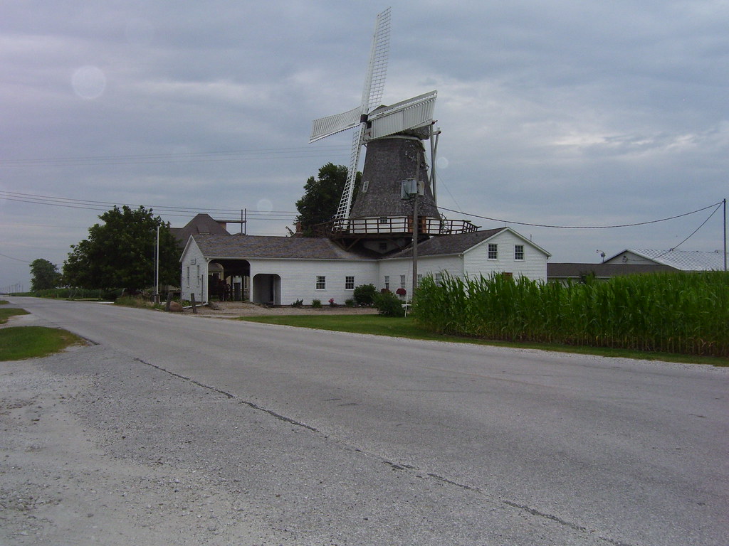 Golden IL Prairie Mills Windmill Karas Hall Flickr