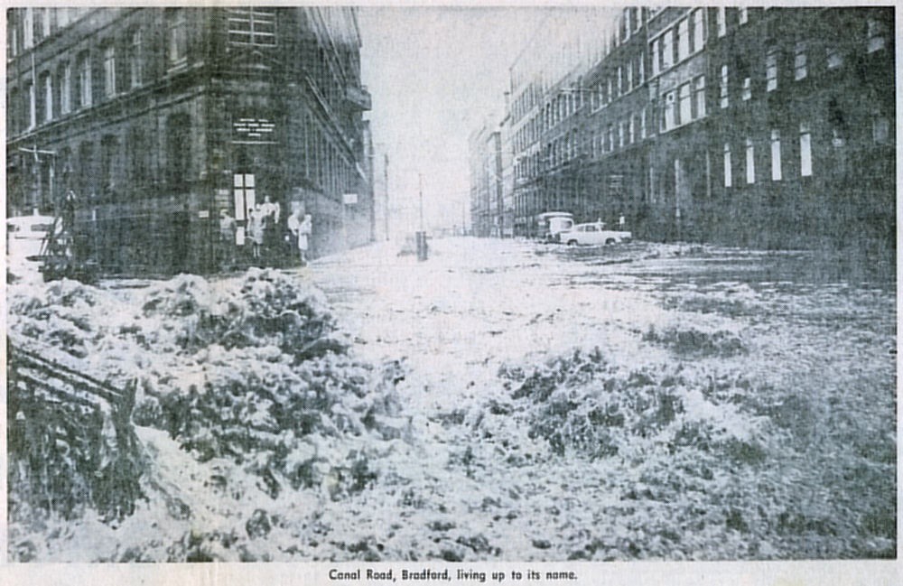 Canal Road, Bradford Living up to its name Bradford Timeline Flickr