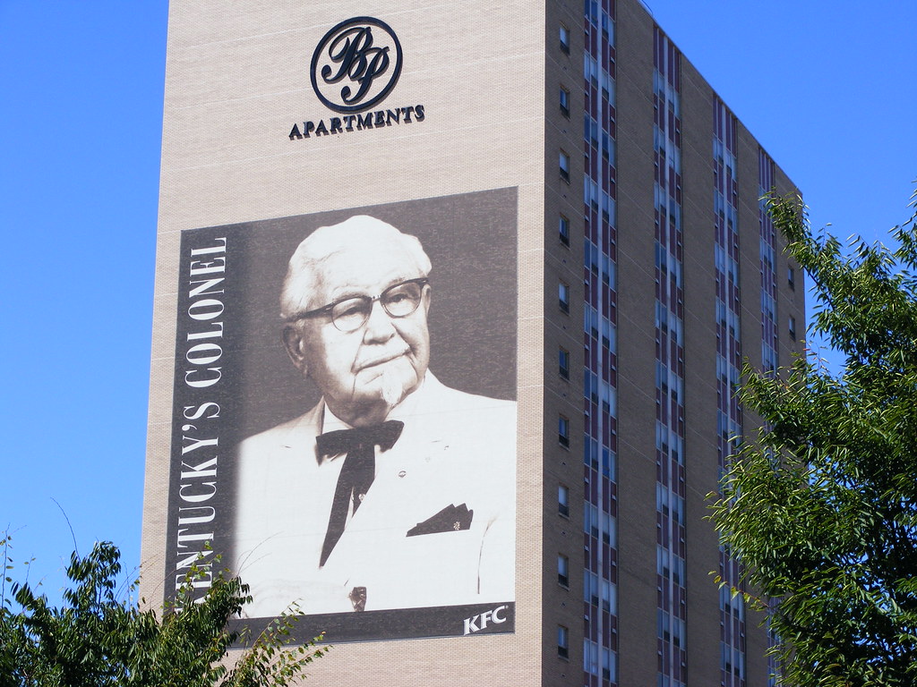 Colonel Sanders Mural Louisville, Kentucky USA August 20… Flickr