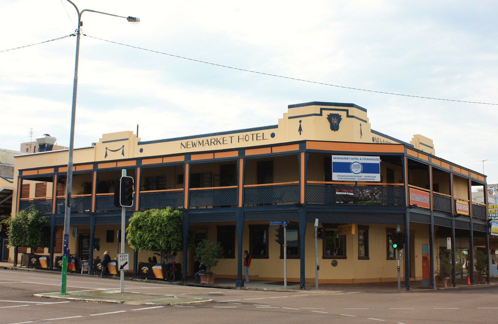 Newmarket Hotel, Flinders Street, Townsville. The very tid… Flickr