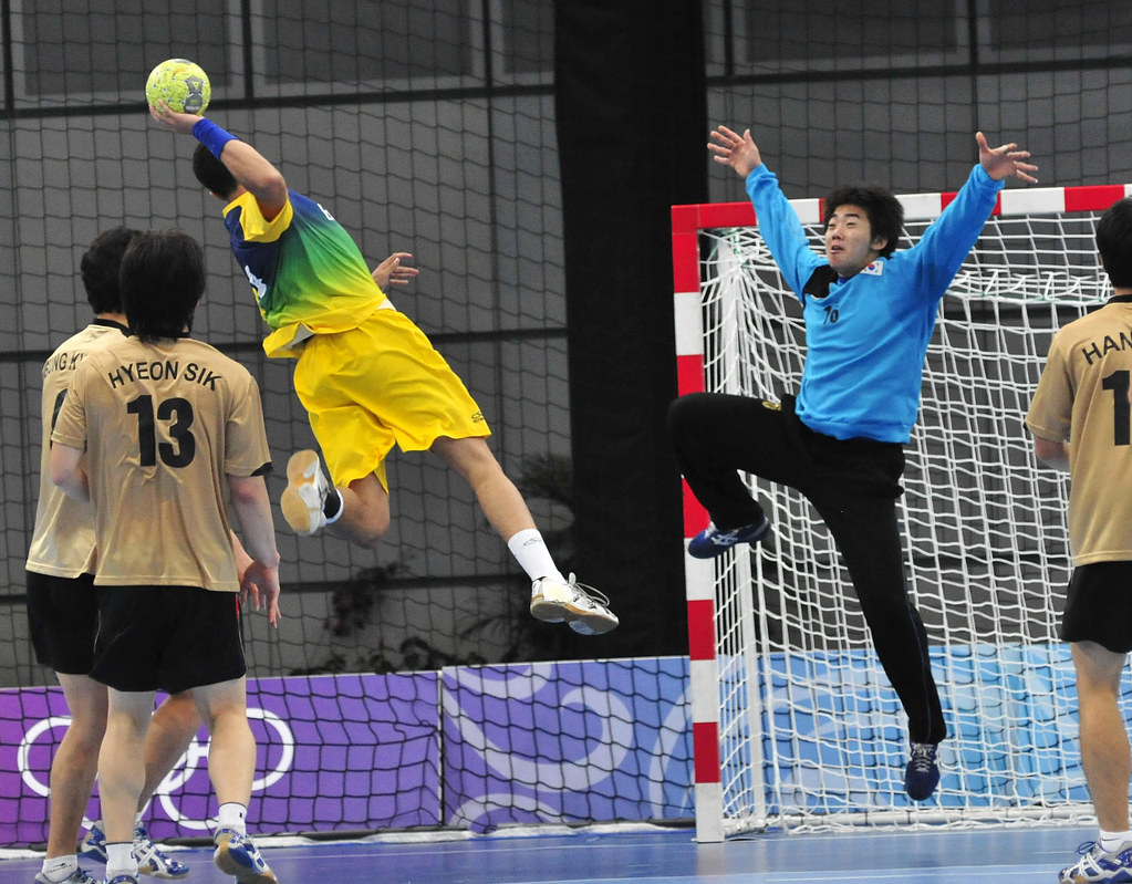 Singapore 2010 Youth Olympic Games Handball Korea's goal k… Flickr