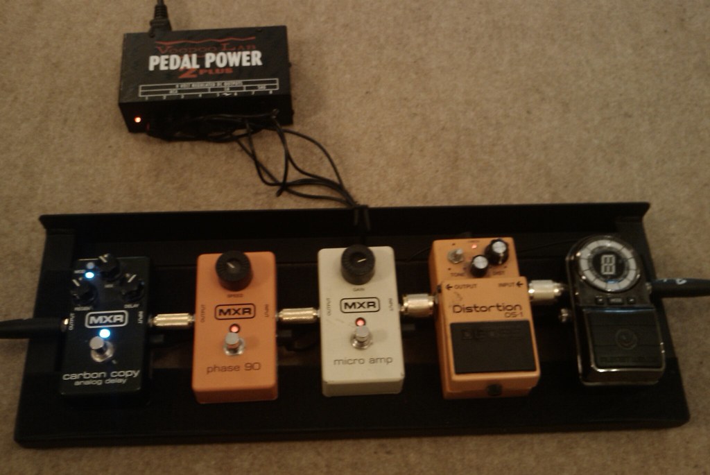 Pedal board Finally put a pedaltrain pedal board together