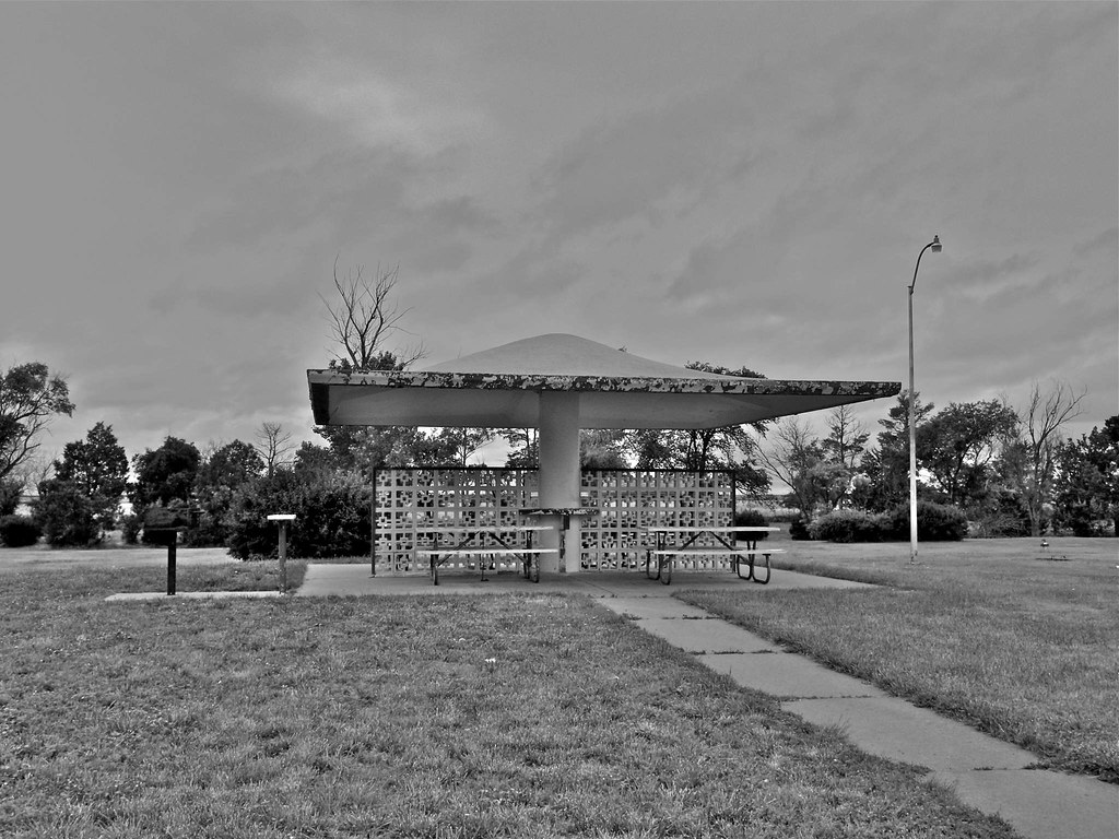 Rest Area Off I70 east of Goodland Kansas View On Black Rick