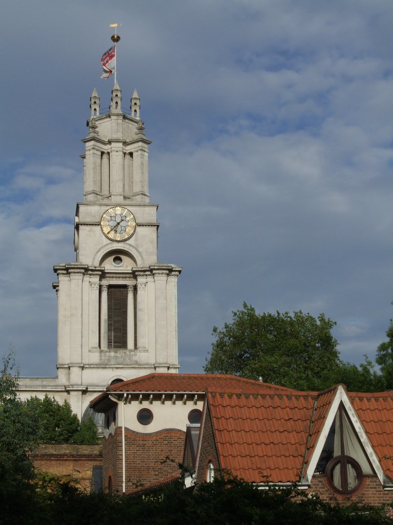 St Anne's Limehouse Built by Nicholas Hawksmoor. Restored … Flickr