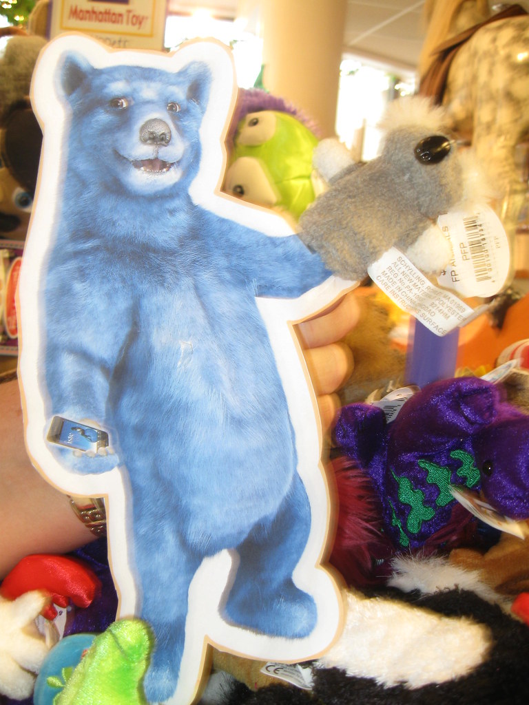 Bear Playing with Fingerpuppets in Kazoo Toy Store Flickr