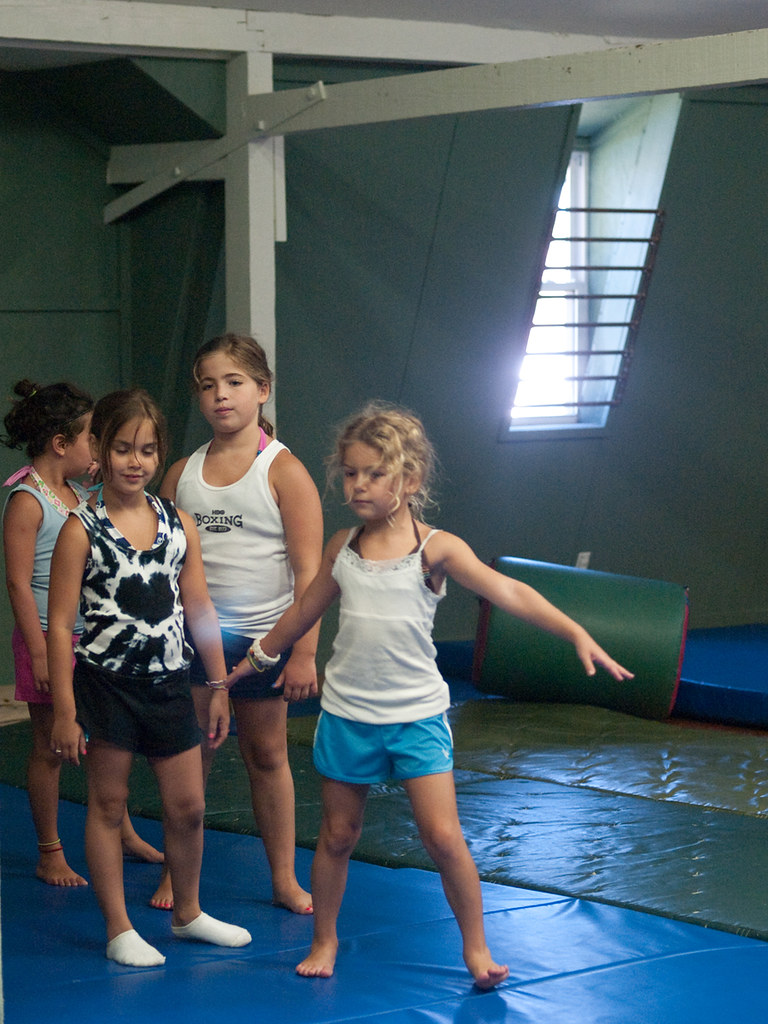072210 gymnastics Willow Grove Day Camp Flickr