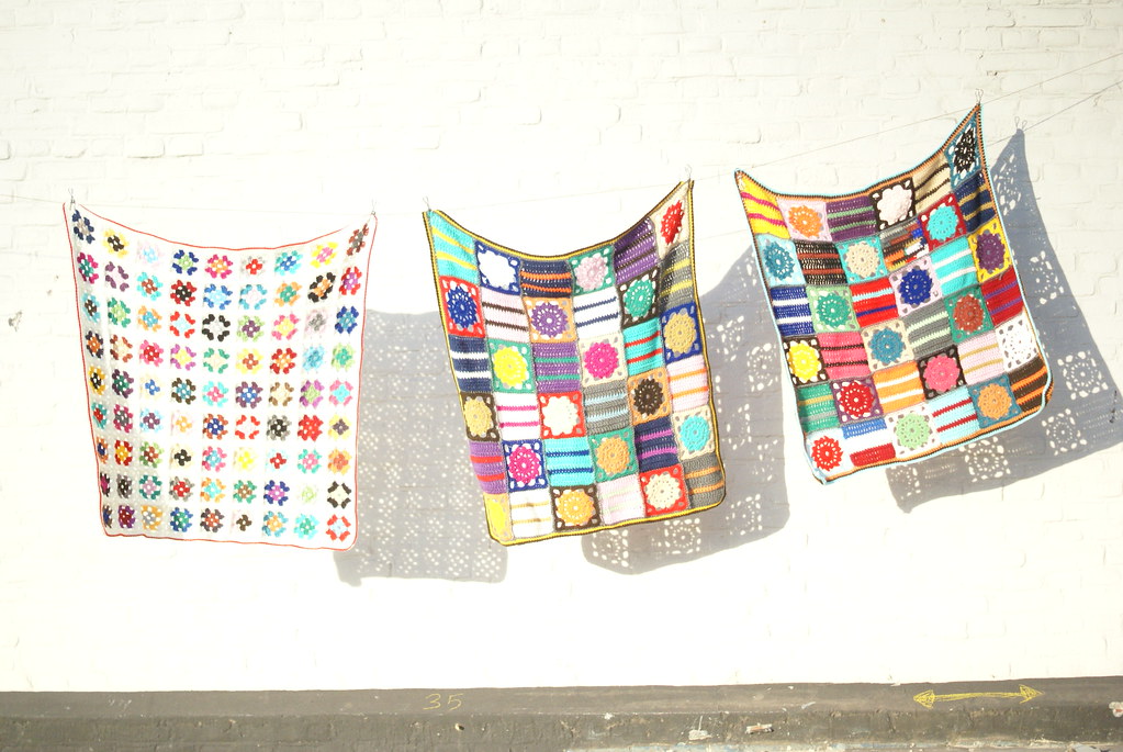 wood & wool blankets Ingrid Jansen Flickr