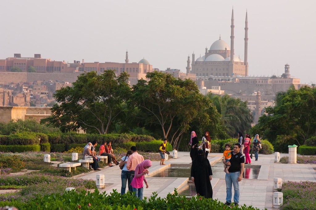 AlAzhar park Cairo, Egypt. Héctor de Pereda Flickr