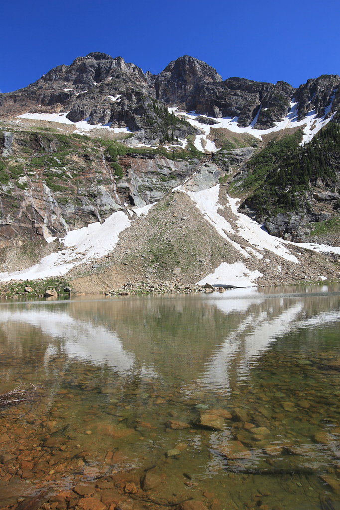 Pinnacle Lake in the Pinnacle Range of the Monashee Mounta… Flickr