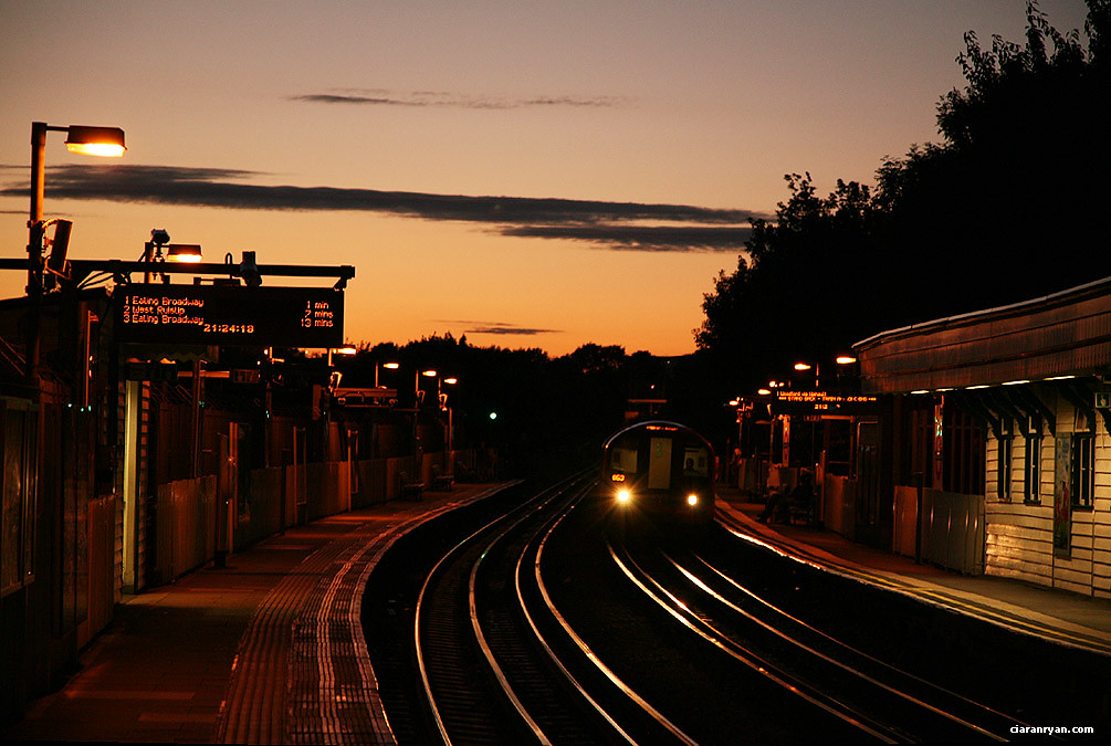 East Acton tube station London, evening East Acton tube st… Flickr
