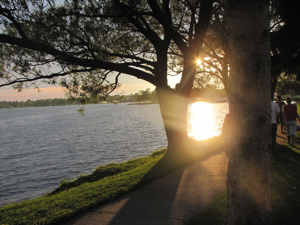 Lake Cadillac at sunset Lake Cadillac at sunset Flickr